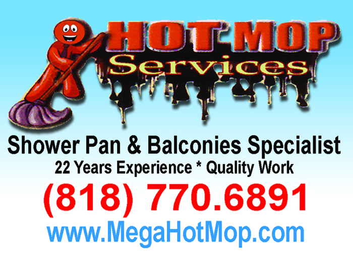 commercial Shower Pan, Commercial Hot Mop
